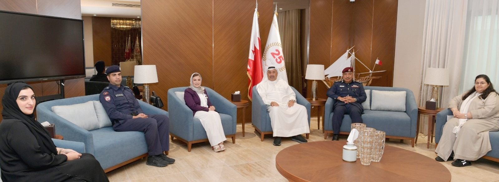 وكيل وزارة الداخلية يستقبل الأمين العام للتظلمات<